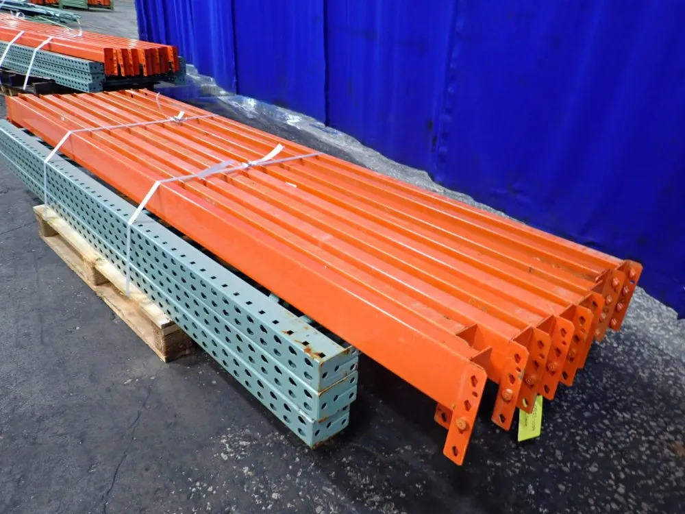 26" X 96" Pallet Racking Lot - Teardrop