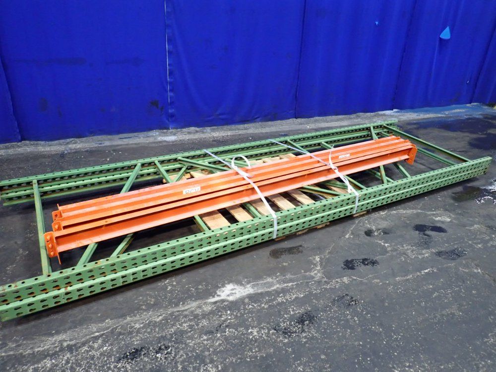 38" X 144" Pallet Racking Lot - Teardrop