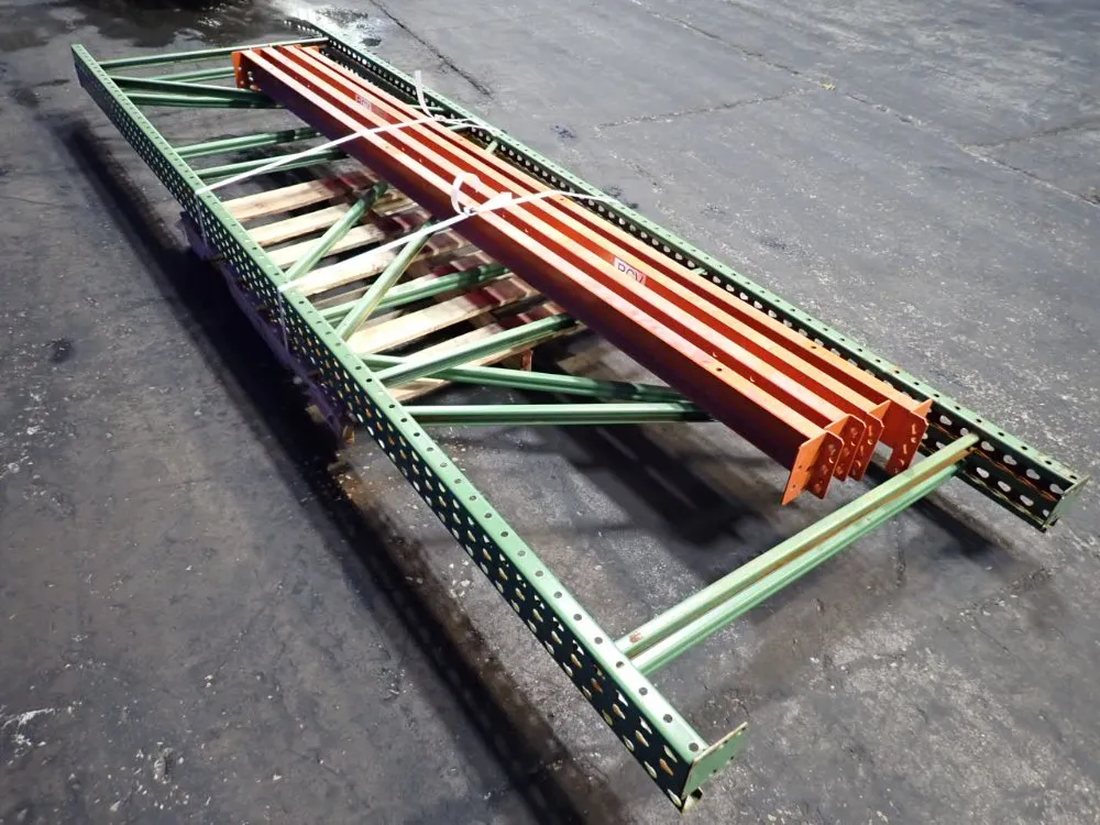 38" X 144" Pallet Racking Lot - Teardrop