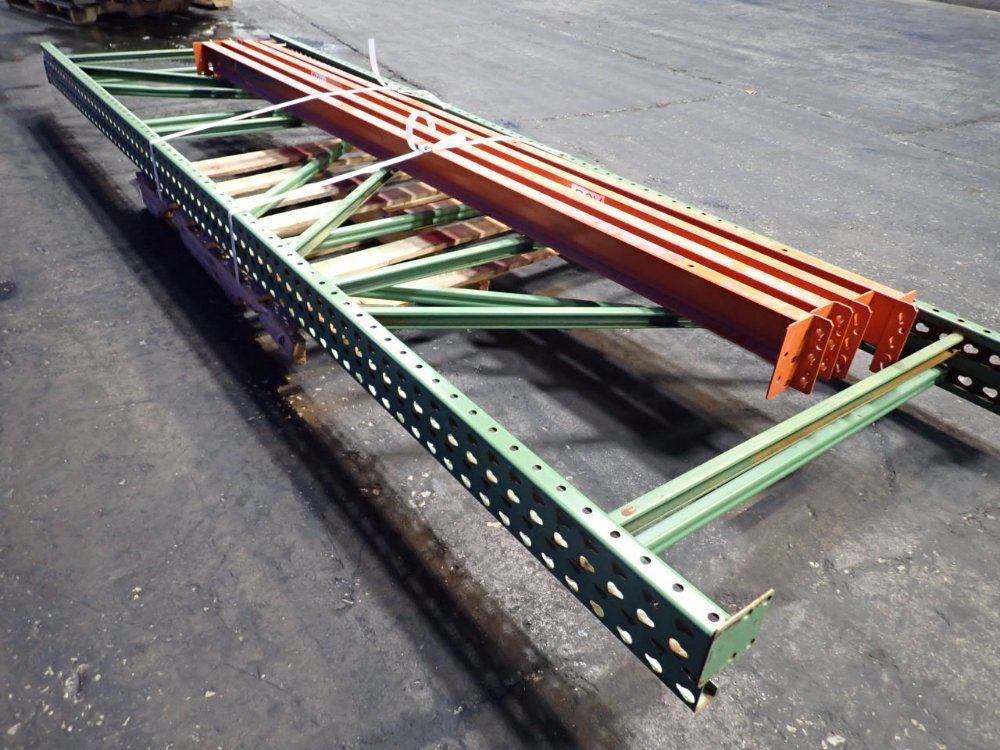38" X 144" Pallet Racking Lot - Teardrop