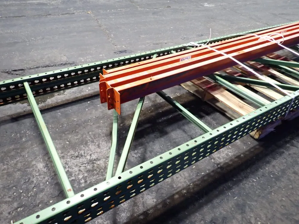 38" X 144" Pallet Racking Lot - Teardrop