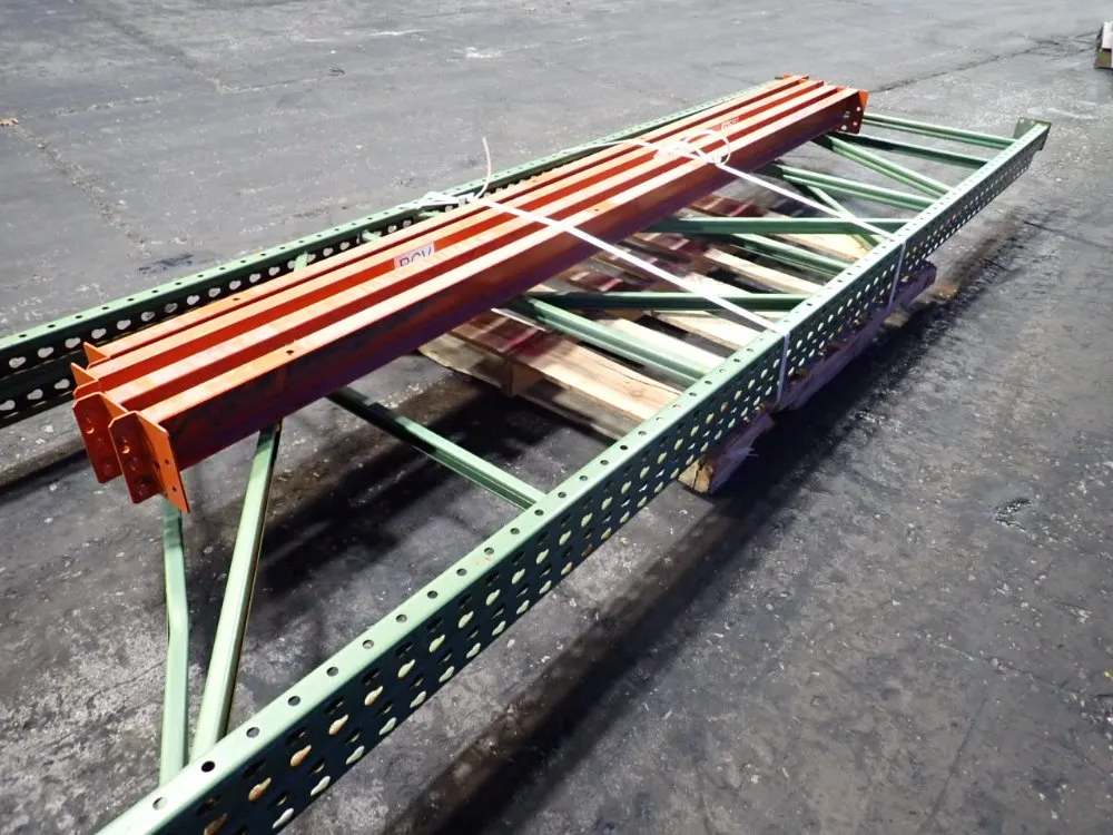 38" X 144" Pallet Racking Lot - Teardrop
