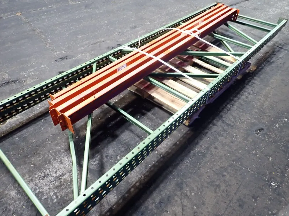 38" X 144" Pallet Racking Lot - Teardrop