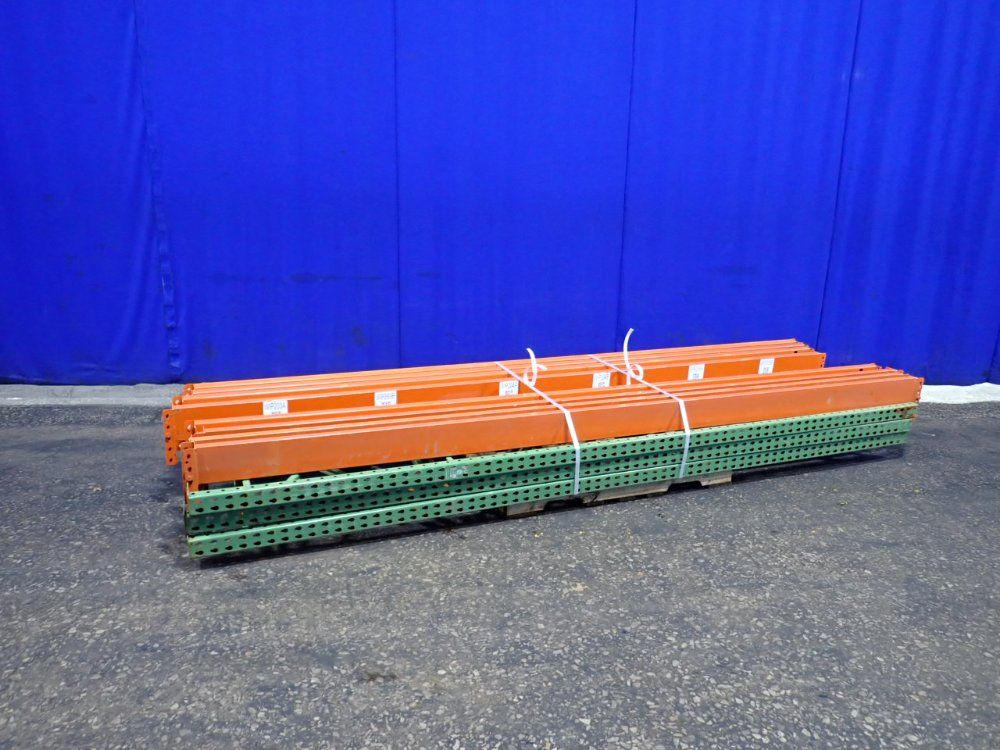 36" X 144" Pallet Racking Lot - Teardrop