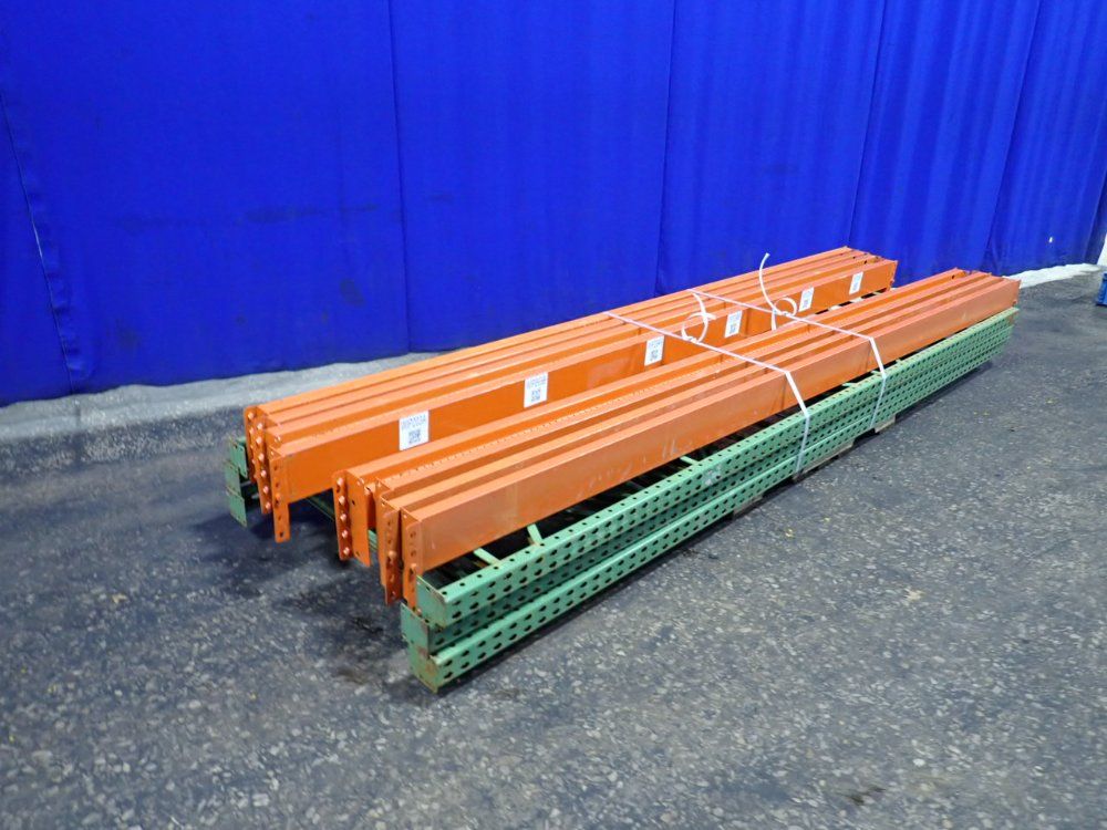 36" X 144" Pallet Racking Lot - Teardrop