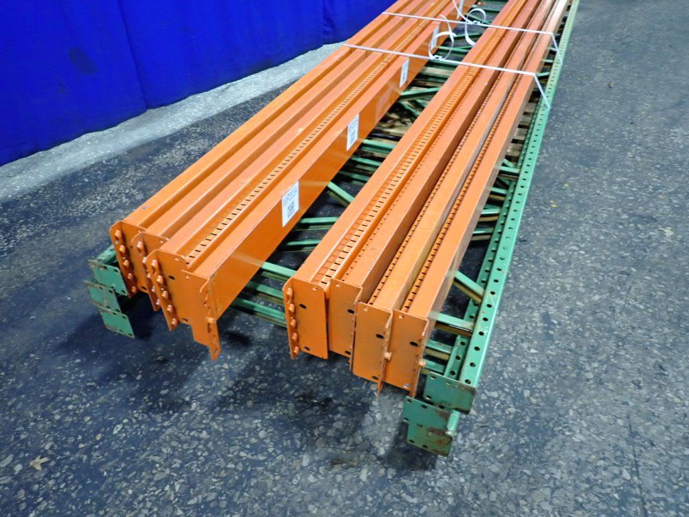 36" X 144" Pallet Racking Lot - Teardrop