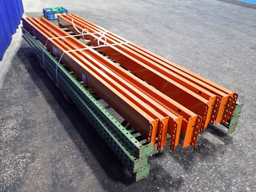 36" X 144" Pallet Racking Lot - Teardrop