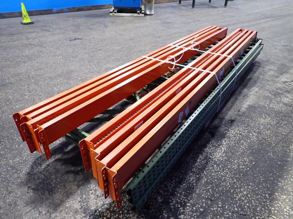 36" X 144" Pallet Racking Lot - Teardrop