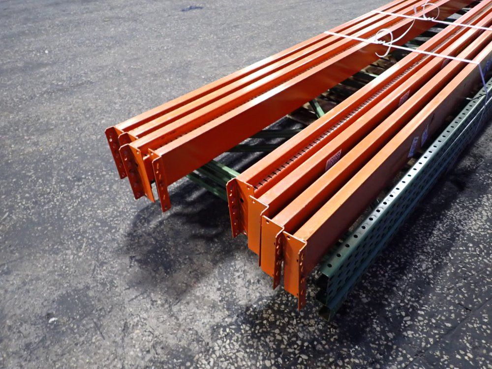 36" X 144" Pallet Racking Lot - Teardrop