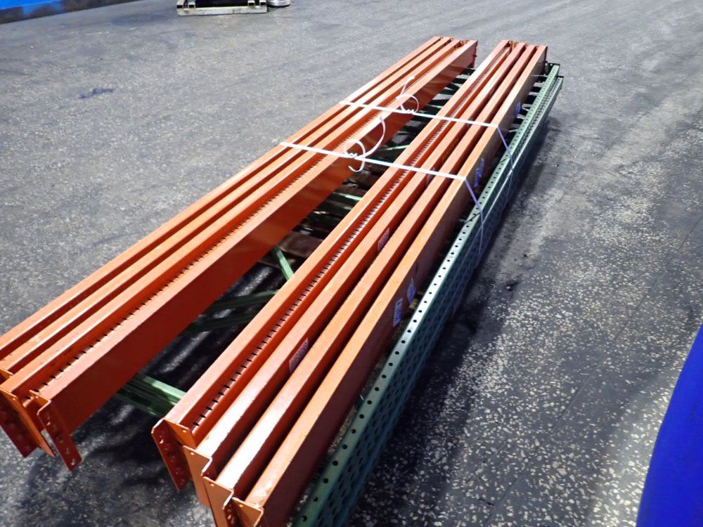 36" X 144" Pallet Racking Lot - Teardrop