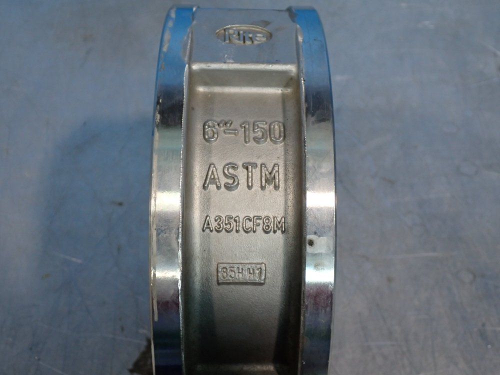 Ritepro Corp 6" Check Rite Wafer Swing Check Valve - 15xmt.8