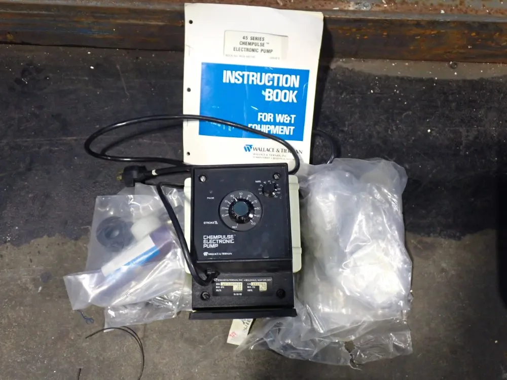 Wallace & Tiernan 50 Psi Chempulse Electronic Pump - 45-100/k1m