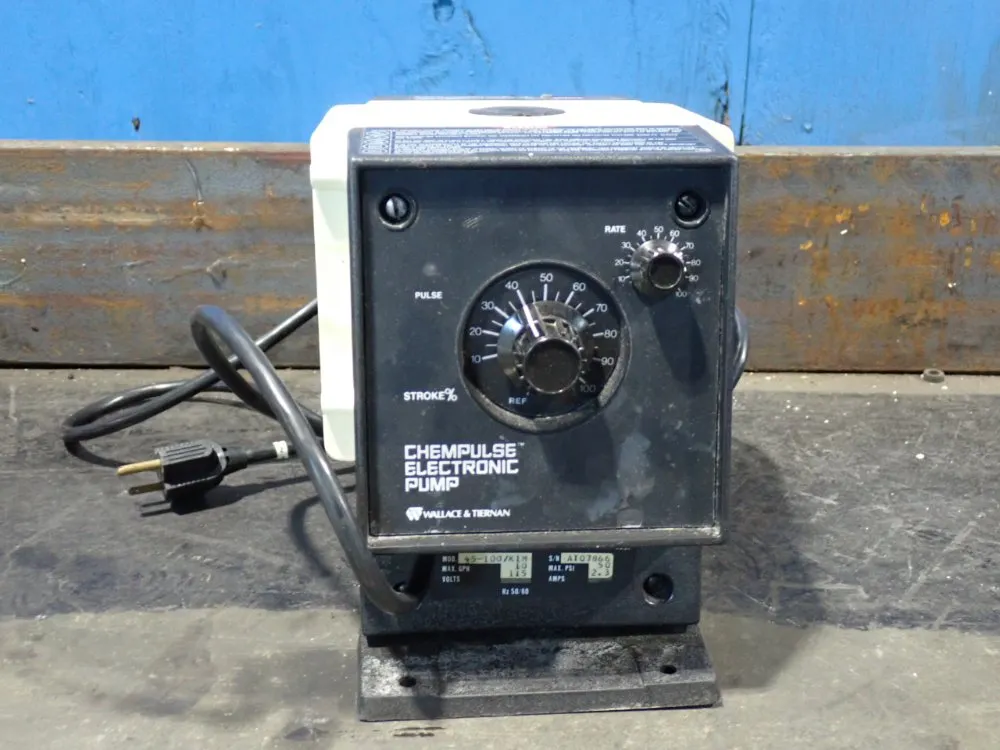 Wallace & Tiernan 50 Psi Chempulse Electronic Pump - 45-100/k1m