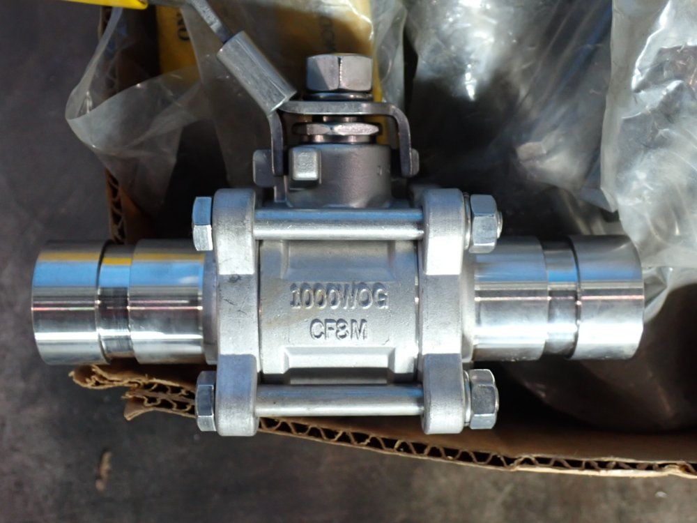 Modentic Ind. Corp. 1000 Wog Sanitary Ball Valves - Cf8m
