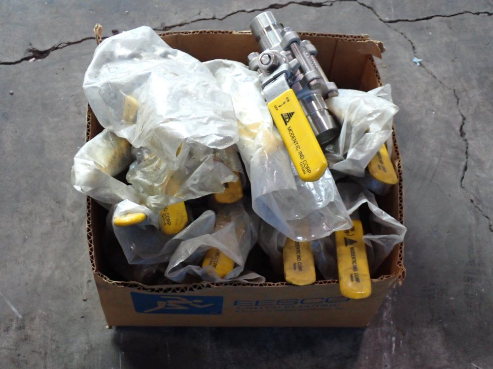 Modentic Ind. Corp. 1000 Wog Sanitary Ball Valves - Cf8m