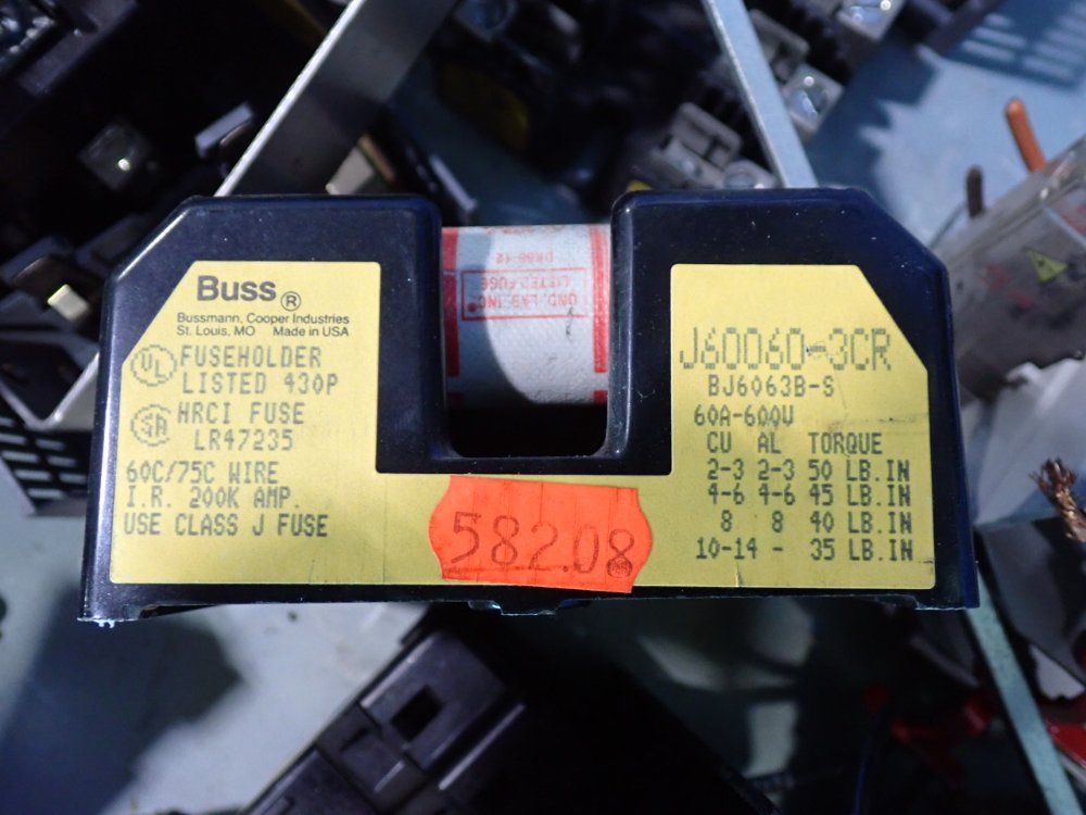 Allen-bradley, Gould, Bussmann Fuseholders, Switches