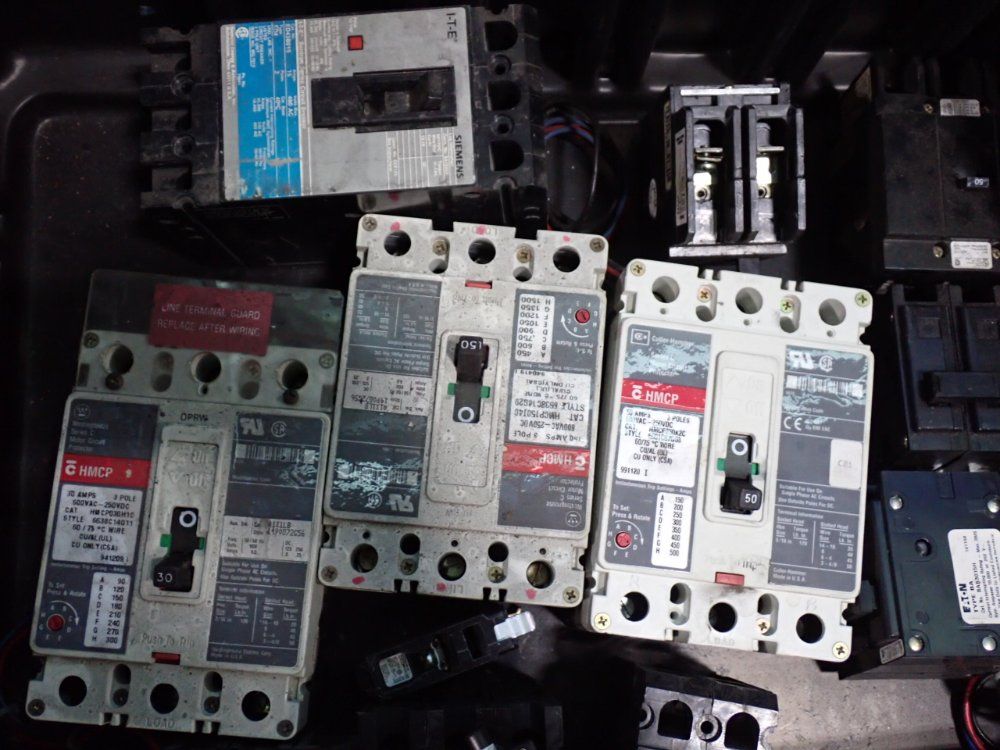 Cutler-hammer, Eaton, Siemens Misc. Circuit Breakers