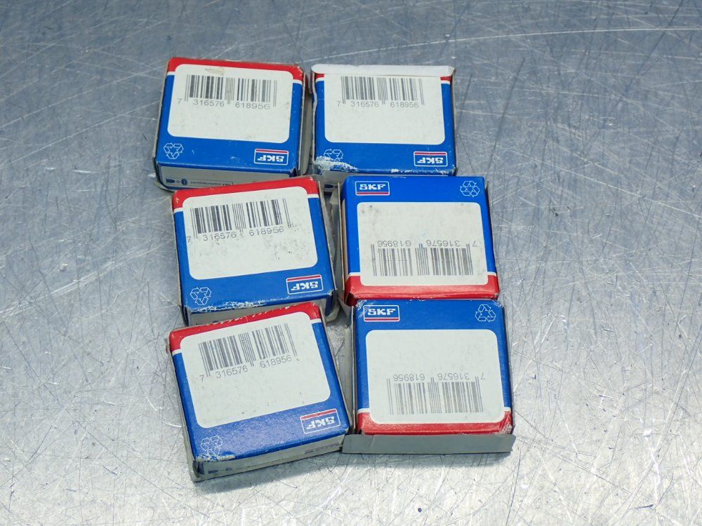 Skf Deep Groove Ball Bearing, 6pcs - 63002z