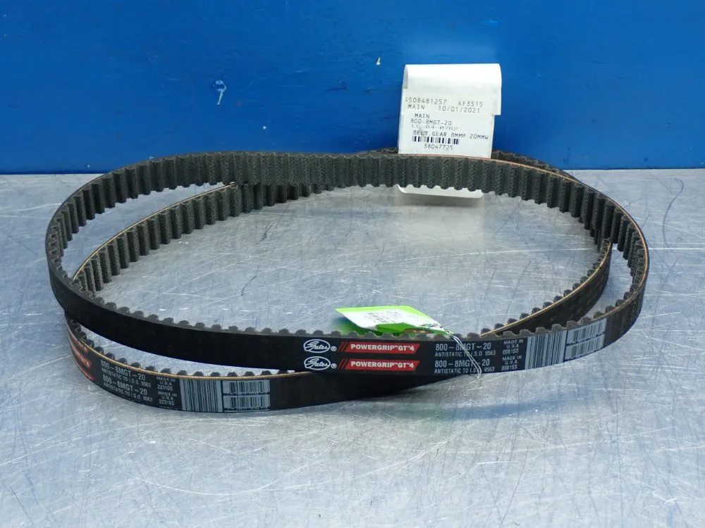 Gates Powergrip Gt4 Belt, 2pcs - 800-8mgt-20