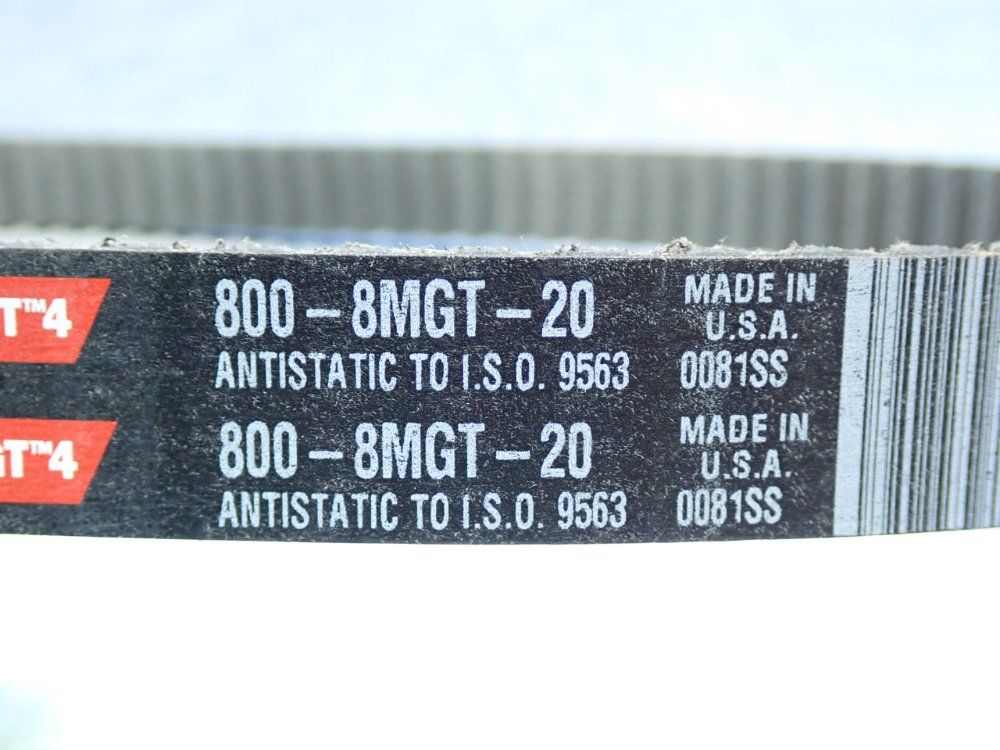 Gates Powergrip Gt4 Belt, 2pcs - 800-8mgt-20