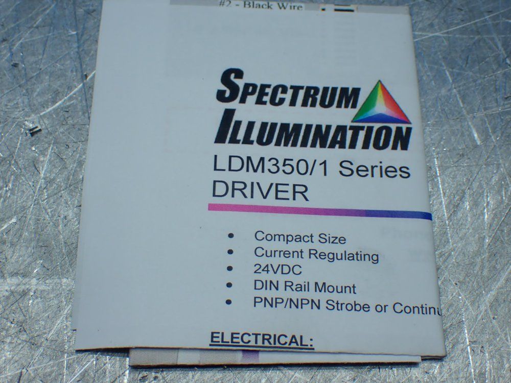 Spectral Illumination Light Driver/lamp Kit - Ldm 350/1