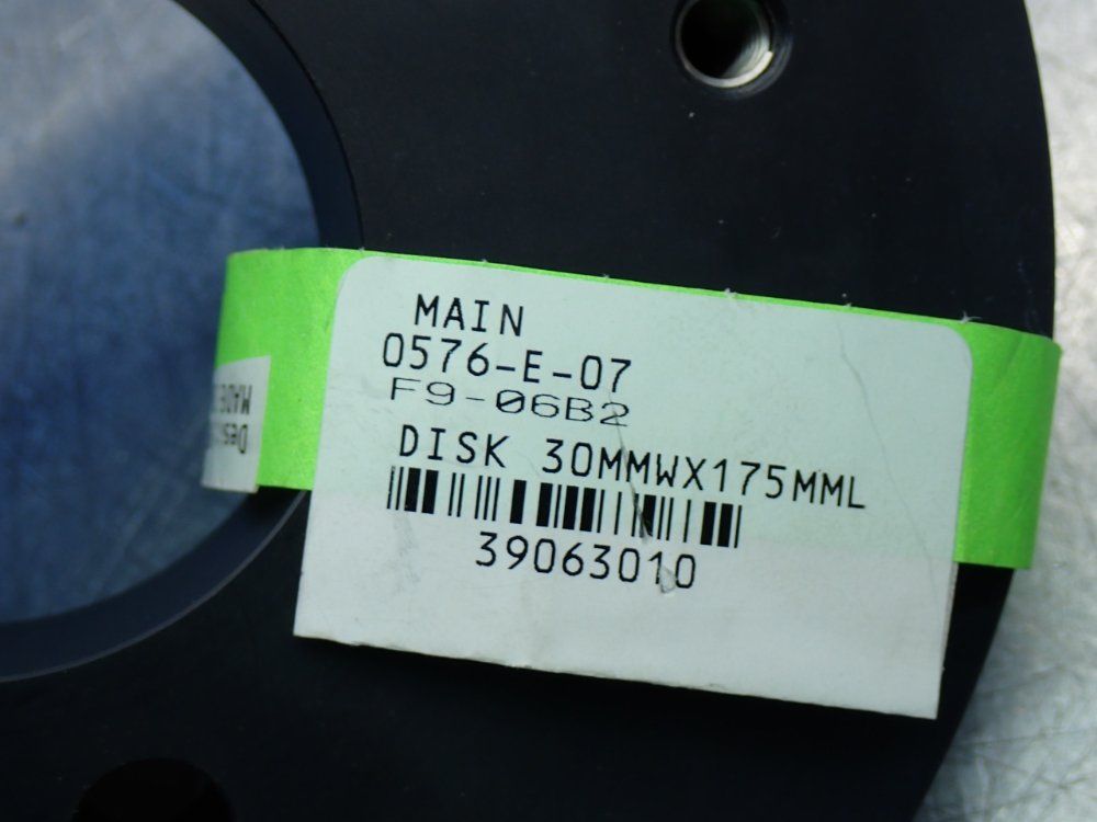 Unknown 30mmwx175mml Disk - 0576-e-07