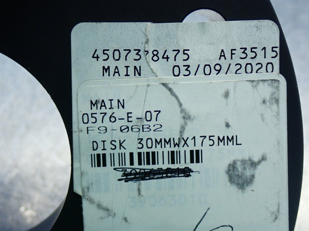 Unknown 30mmwx175mml Disk - 0576-e-07