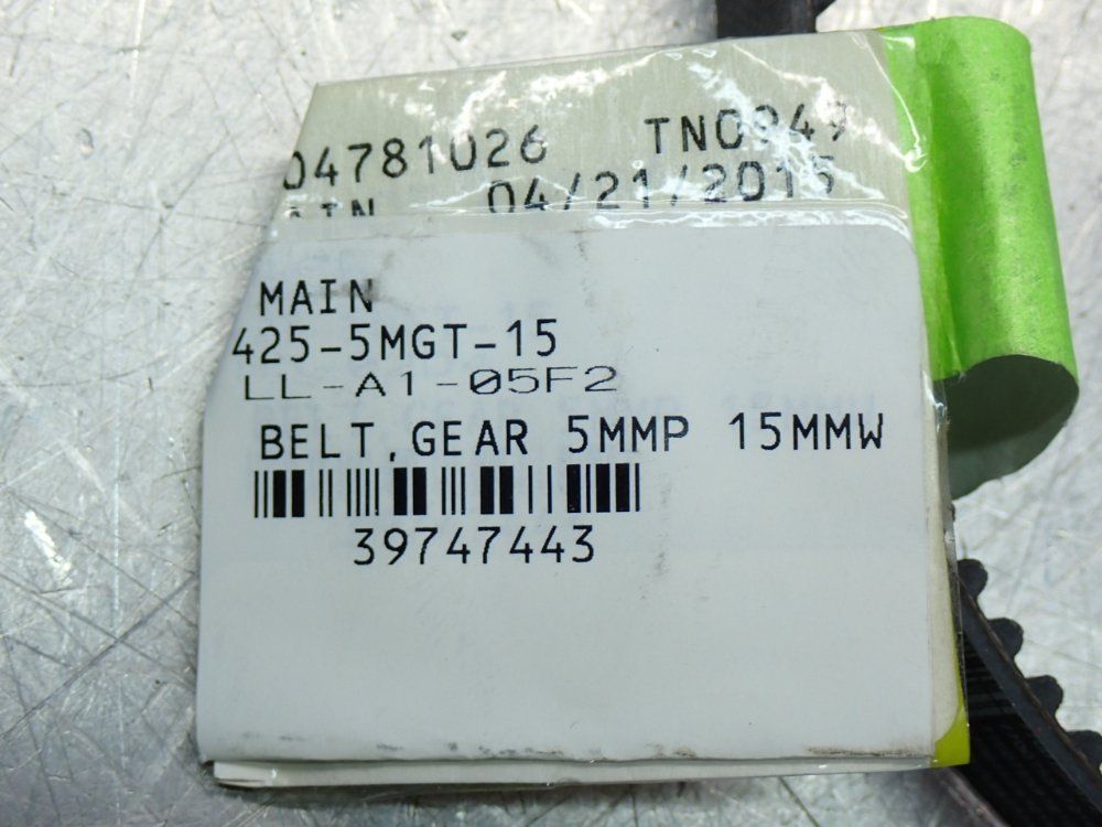 Gates Powergrip Gt3 Synchronous Timing Belt - 425-5mgt-15
