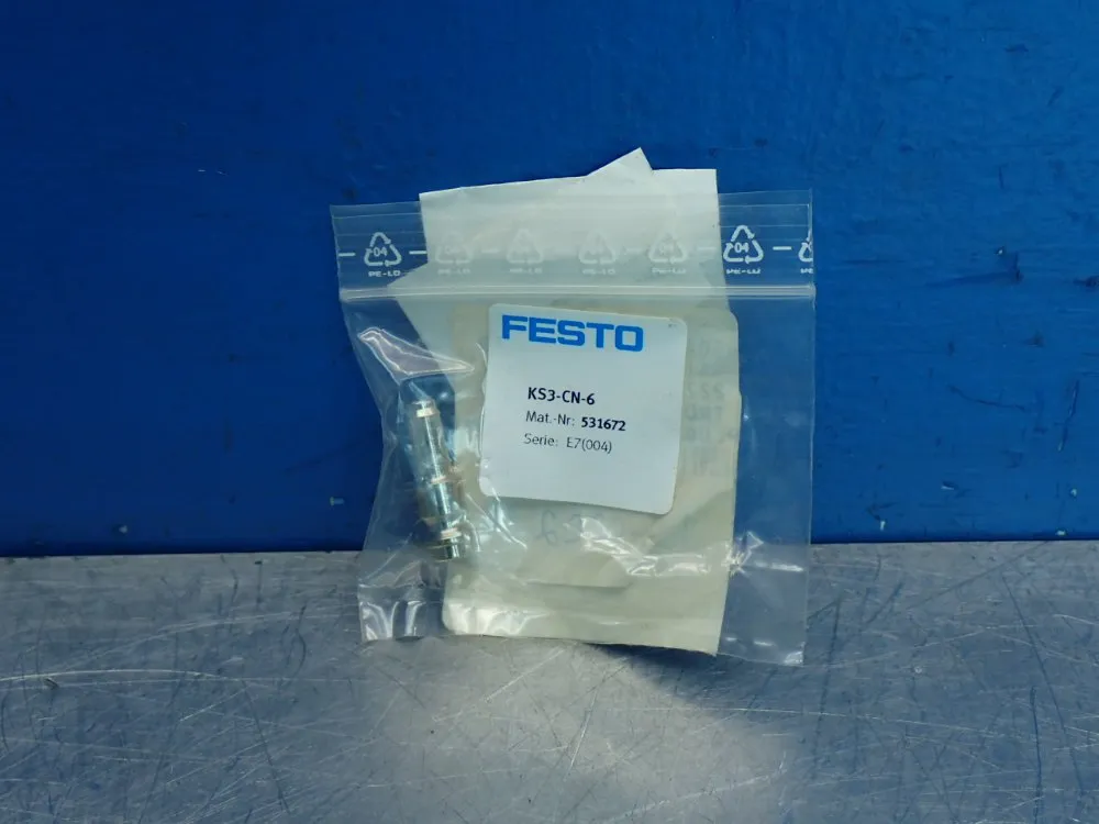 Festo Quick Coupling Plug - Ks3-cn-6