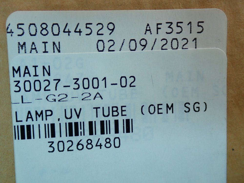 Hanvoia Replacement Uv Lamp Tube, 2pcs - 130027-3001-02