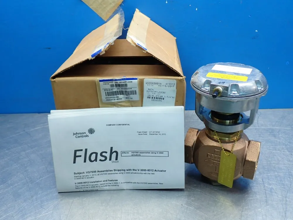 Johnson Controls Control Valve - Vg7441pt+3008e