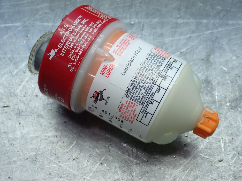 Electro-lube 8 Electonic Lubricators 125cc - Lubriplate Fgl-2
