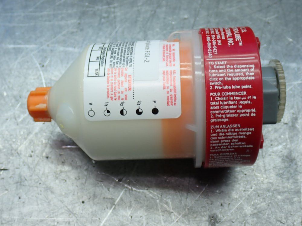 Electro-lube 8 Electonic Lubricators 125cc - Lubriplate Fgl-2