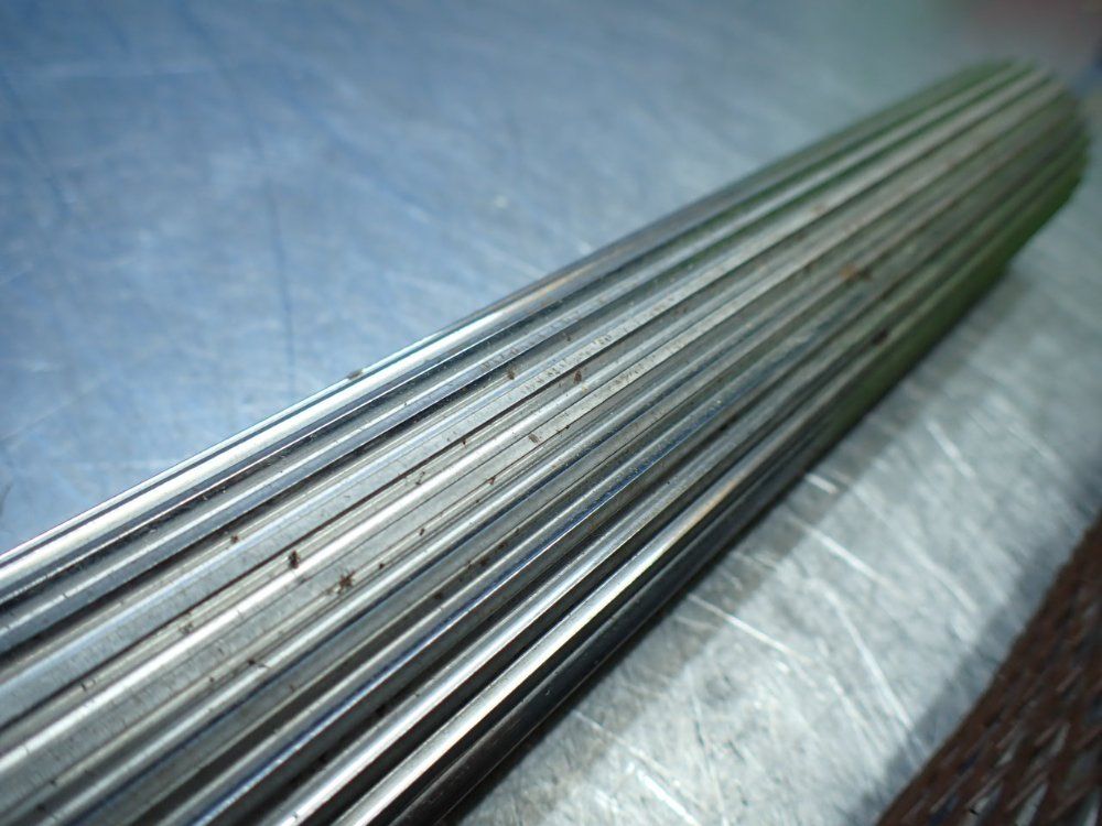 2 Splined Shafts 42crmo4 45x650