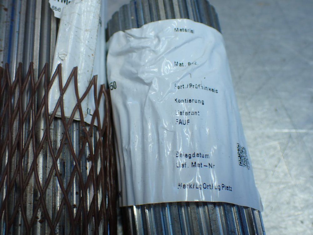 2 Splined Shafts 42crmo4 45x650