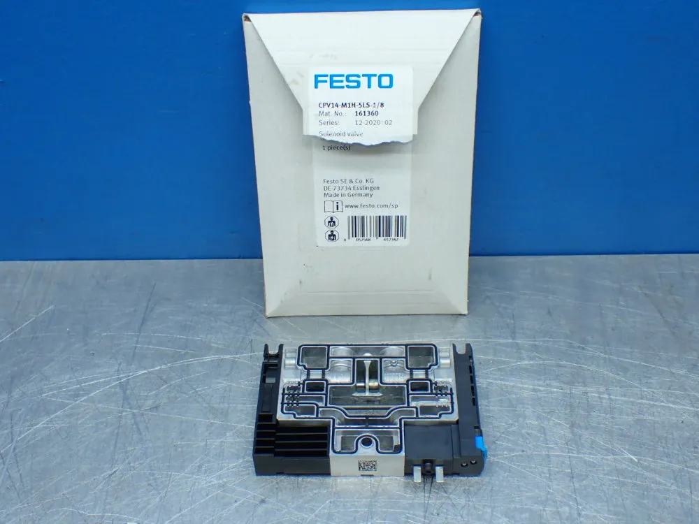 Festo Pneumatic Solenoid Valve - Cpv14-m1h-5ls-1/8