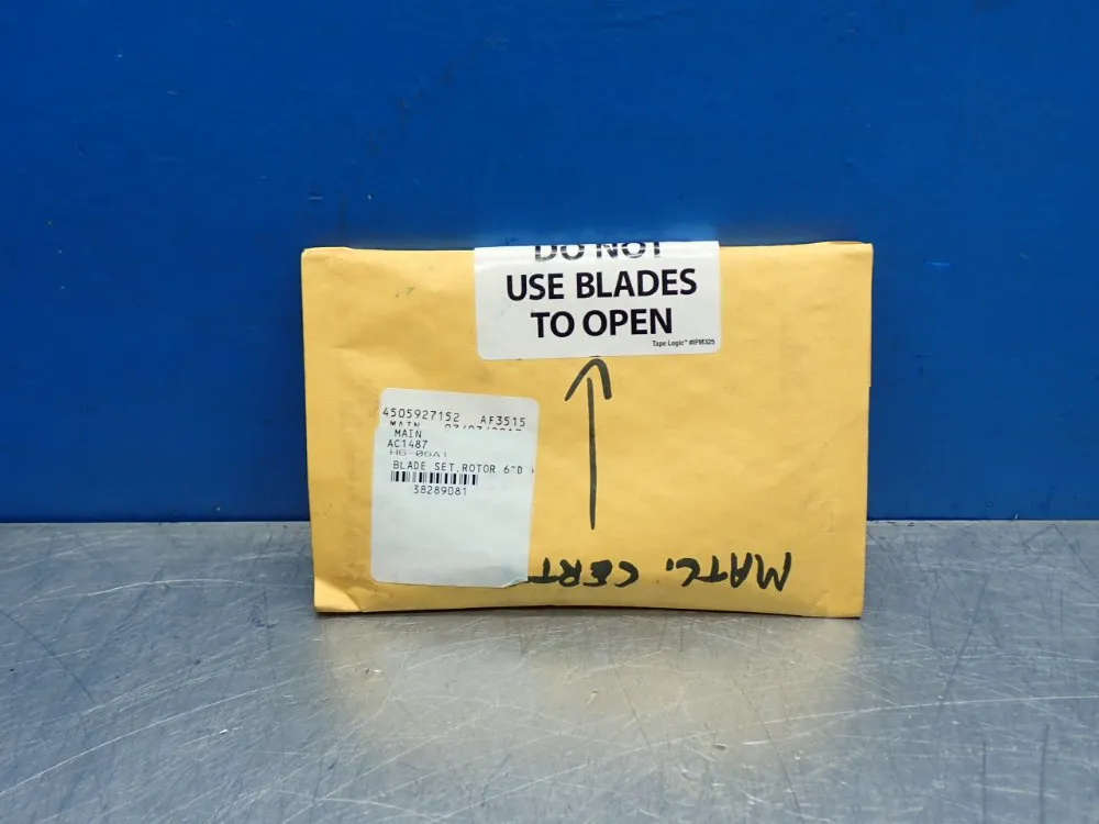 Unknown Rotor Blade Set - Ac1487