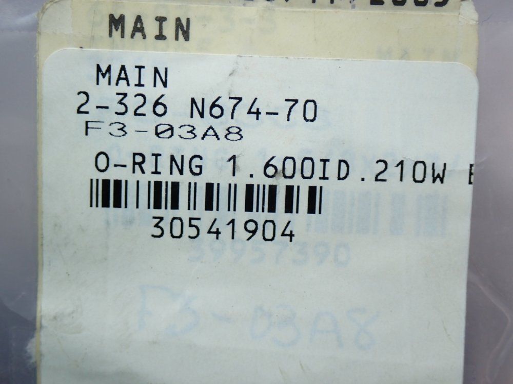 Unknown Assorted Gasket, Seal, O-ring Lot