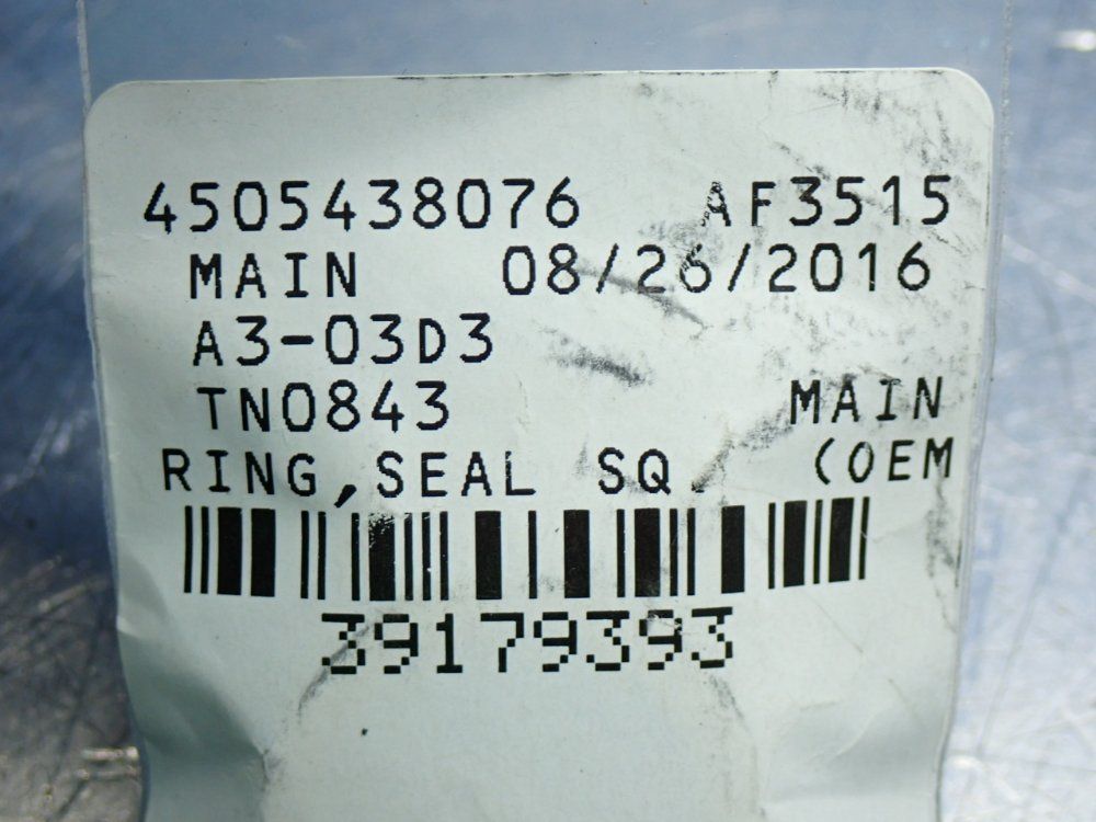 Unknown Assorted Gasket, Seal, O-ring Lot