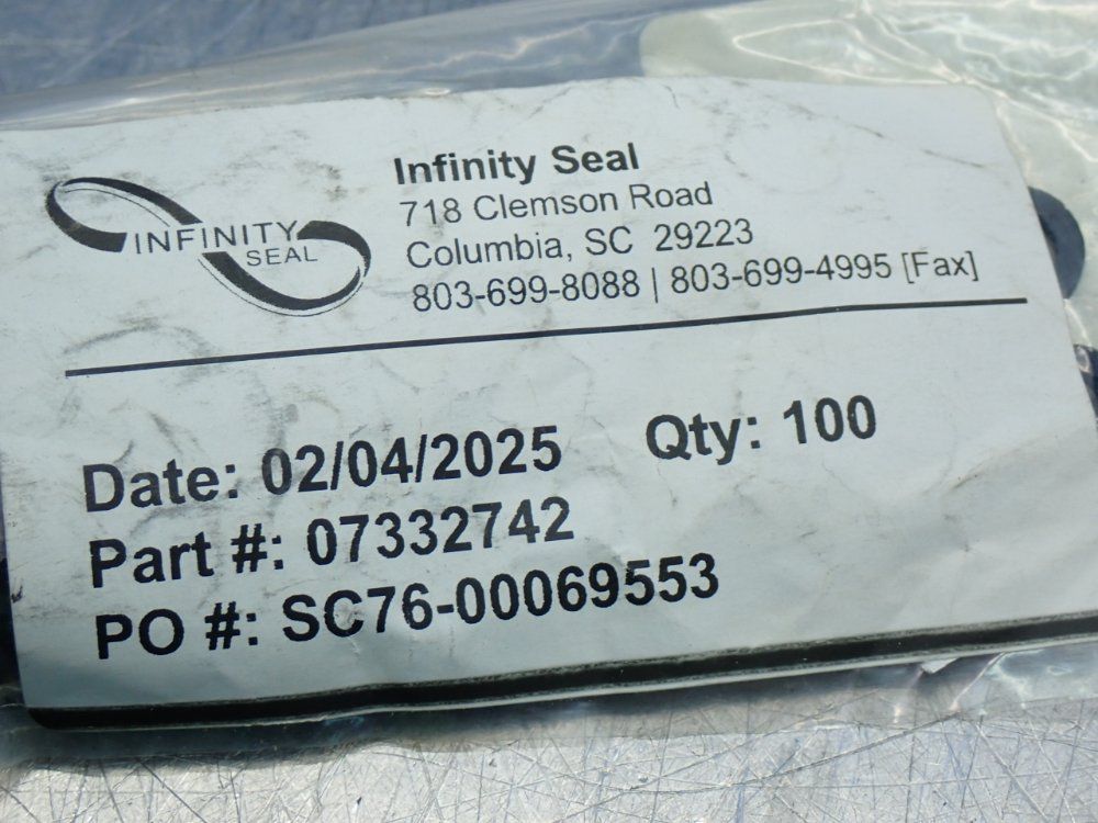 Unknown Assorted Gasket, Seal, O-ring Lot