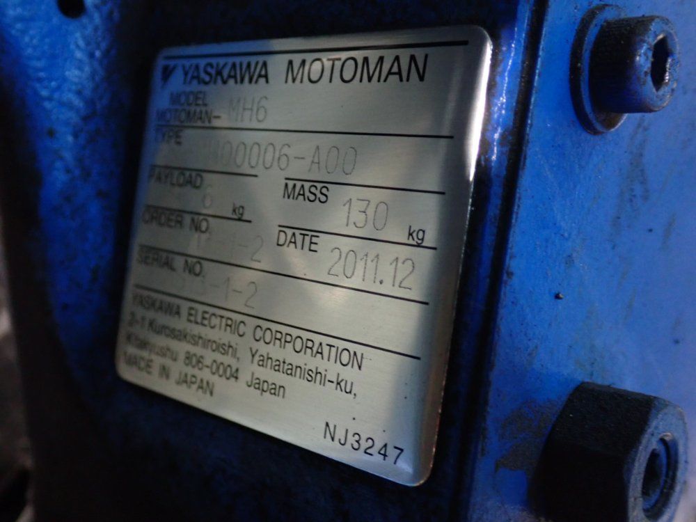 Yaskawa Motoman Robot - Mh6