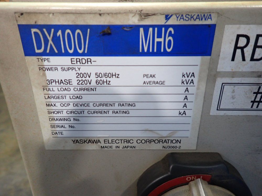 Yaskawa Motoman Robot - Mh6
