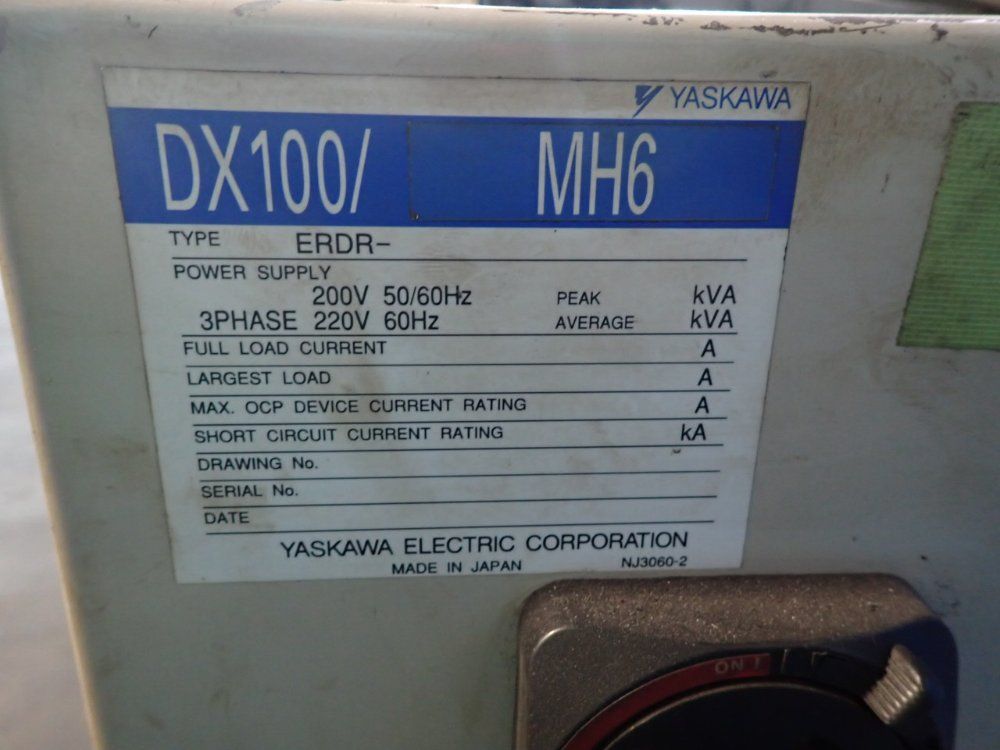 Yaskawa Electric Robot - Mh6