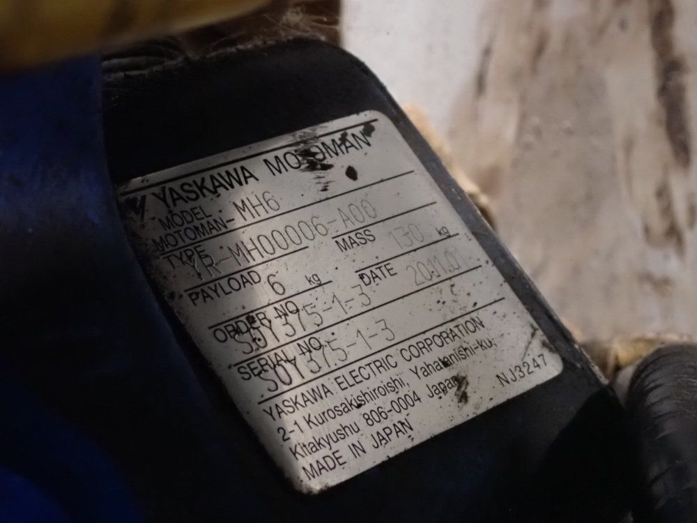 Yaskawa Electric Robot - Mh6