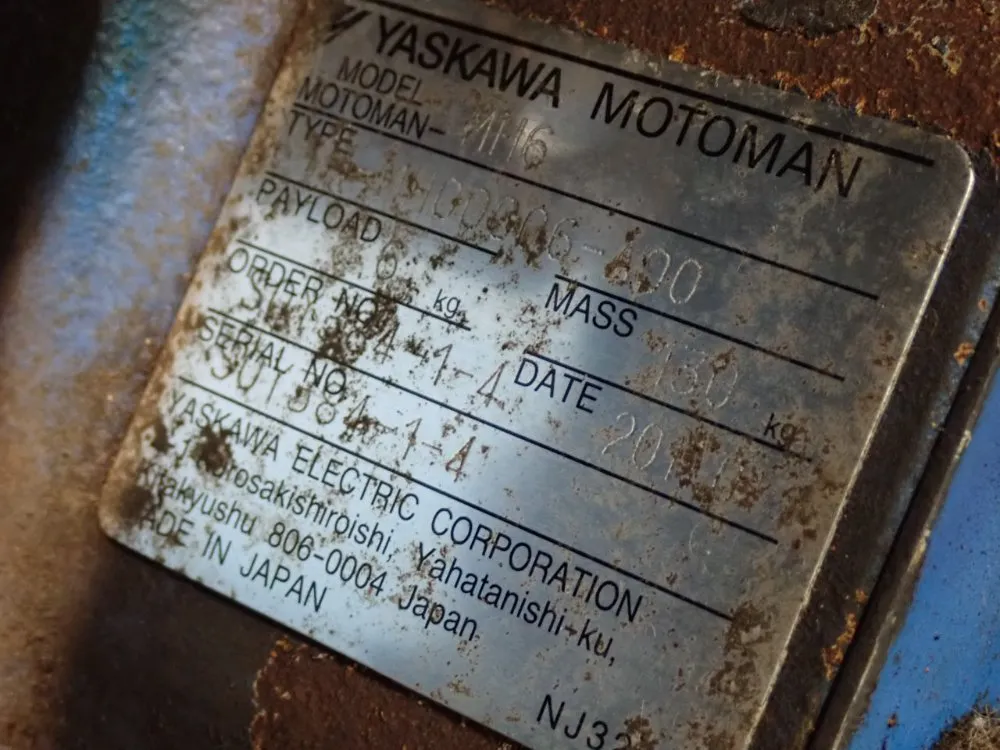 Yaskawa Electric Robot - Mh6
