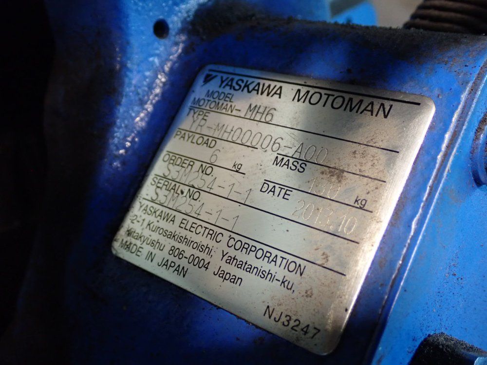 Yaskawa Electric Robot - Mh6