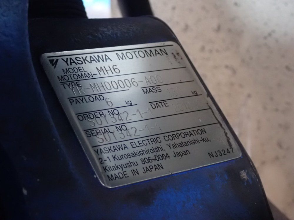 Yaskawa Electric Robot - Mh6