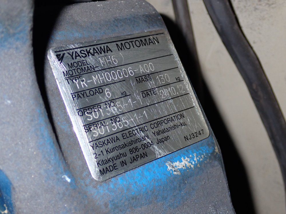 Yaskawa Motoman Robot - Mh6