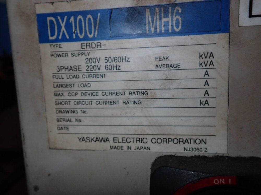 Yaskawa Motoman Robot - Mh6