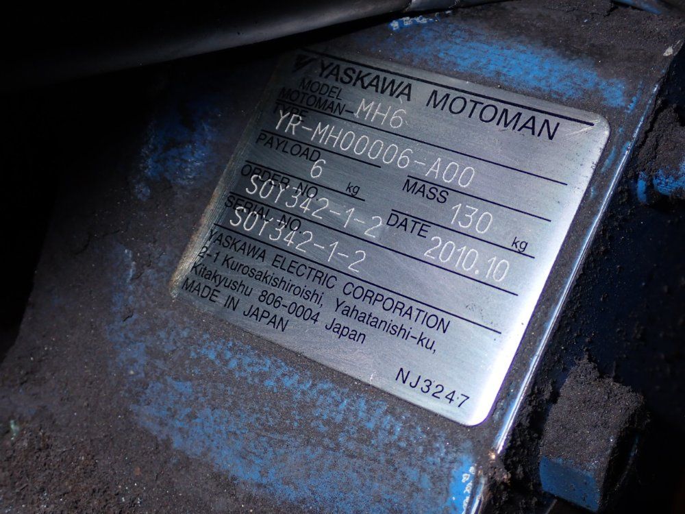 Yaskawa Motoman Robot - Mh6